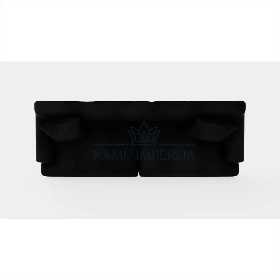 Sofa MI799 - €345 Save 50% __label:Pristatymas 1-2 d.d., color-juoda, material-aksomas, material-poliesteris, minksti
