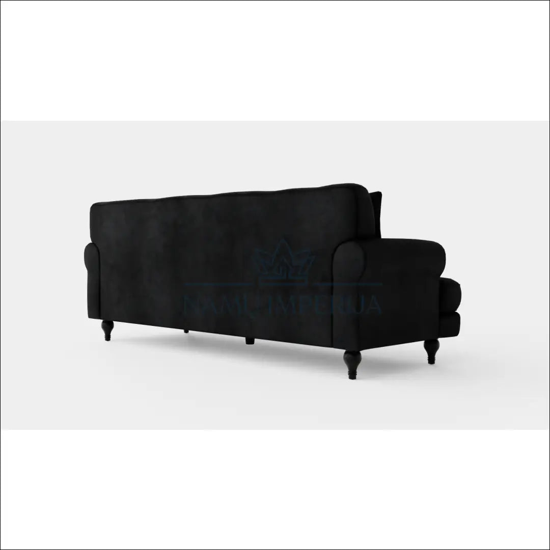 Sofa MI799 - €345 Save 50% __label:Pristatymas 1-2 d.d., color-juoda, material-aksomas, material-poliesteris, minksti