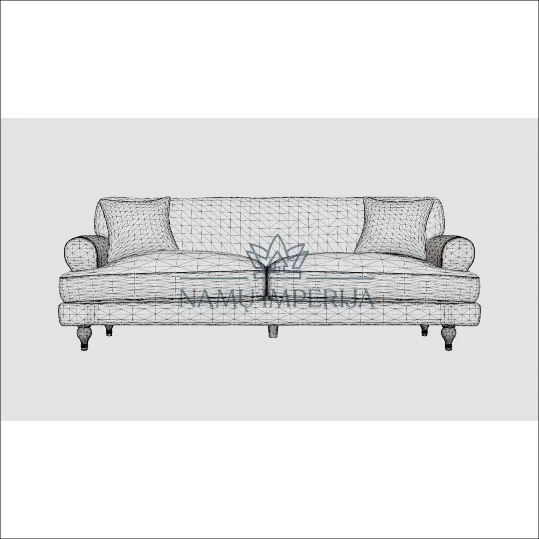 Sofa MI799 - €345 Save 50% __label:Pristatymas 1-2 d.d., color-juoda, material-aksomas, material-poliesteris, minksti