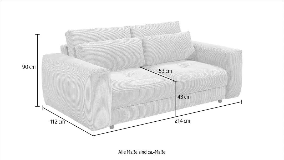 Sofa MI930 - €645 Save 50% __label:Pristatymas 1-2 d.d., color-pilka, material-poliesteris, minksti, nailonas Virš €200