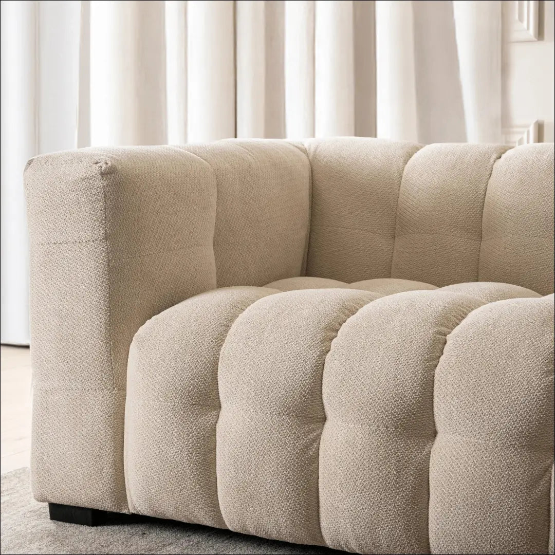 Sofa su audiniu kreminės spalvos TE925 - €1,182 Save 15% __label:Pristatymas 5-14 d.d., elite, over-200,
