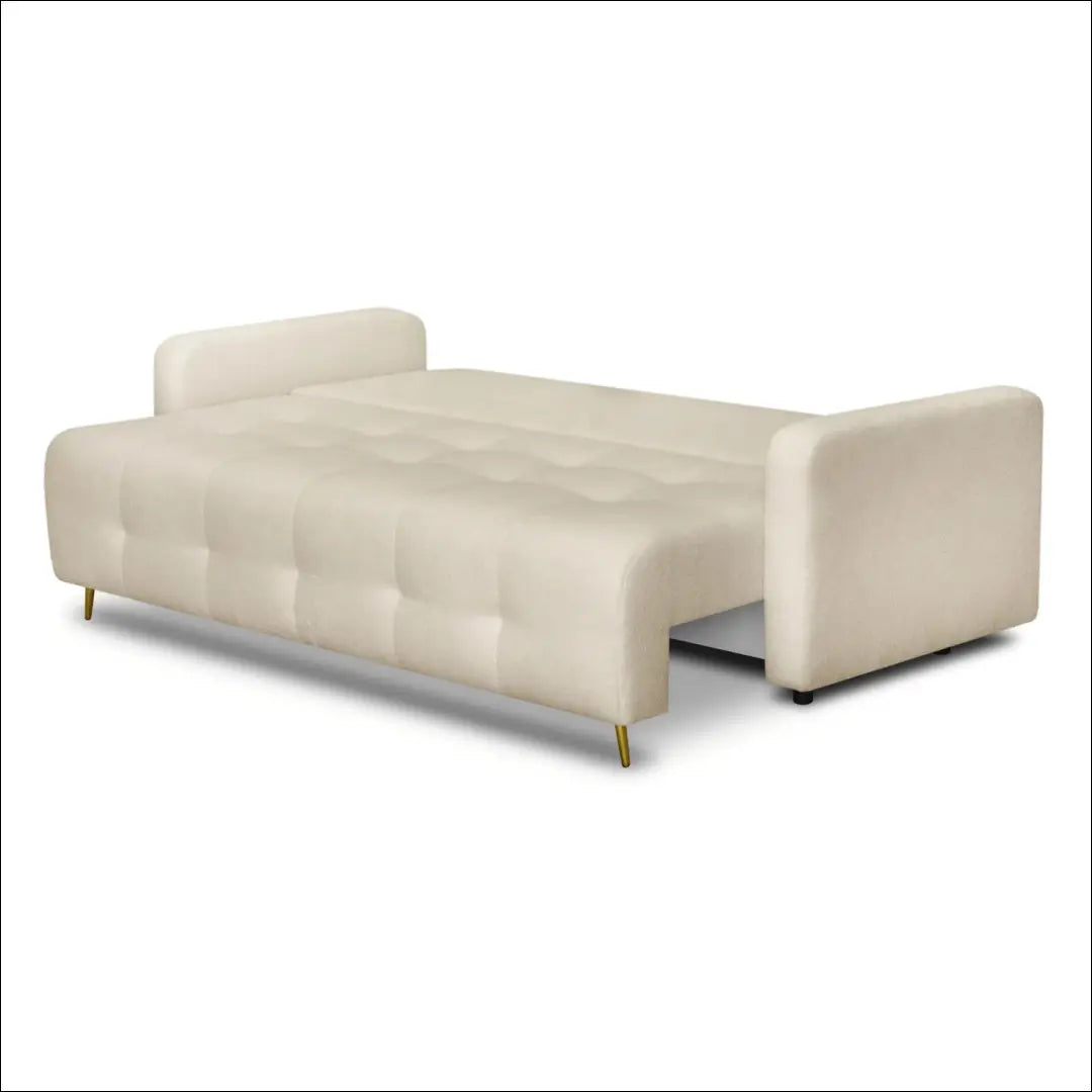 Sofa su buklė audinio audiniu smėlio spalvos TE1157 - €1,086 Save 15% __label:Pristatymas 5-14 d.d., elite, over-200,