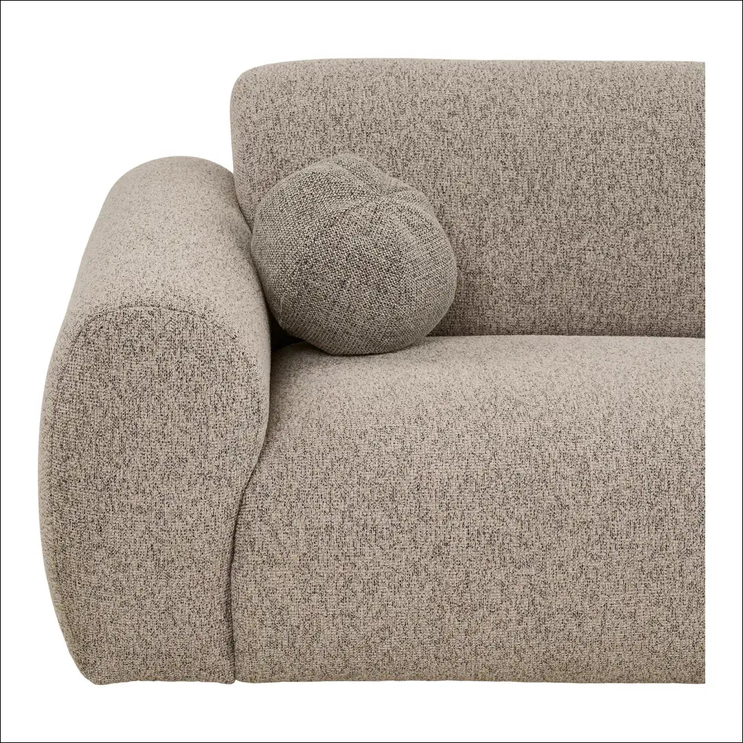 Sofa su dviem pagalvėlėmis dešininė akmens pilkumo RD165 - €2,105 Save 15% __label:Pristatymas 5-14 d.d., Akmens