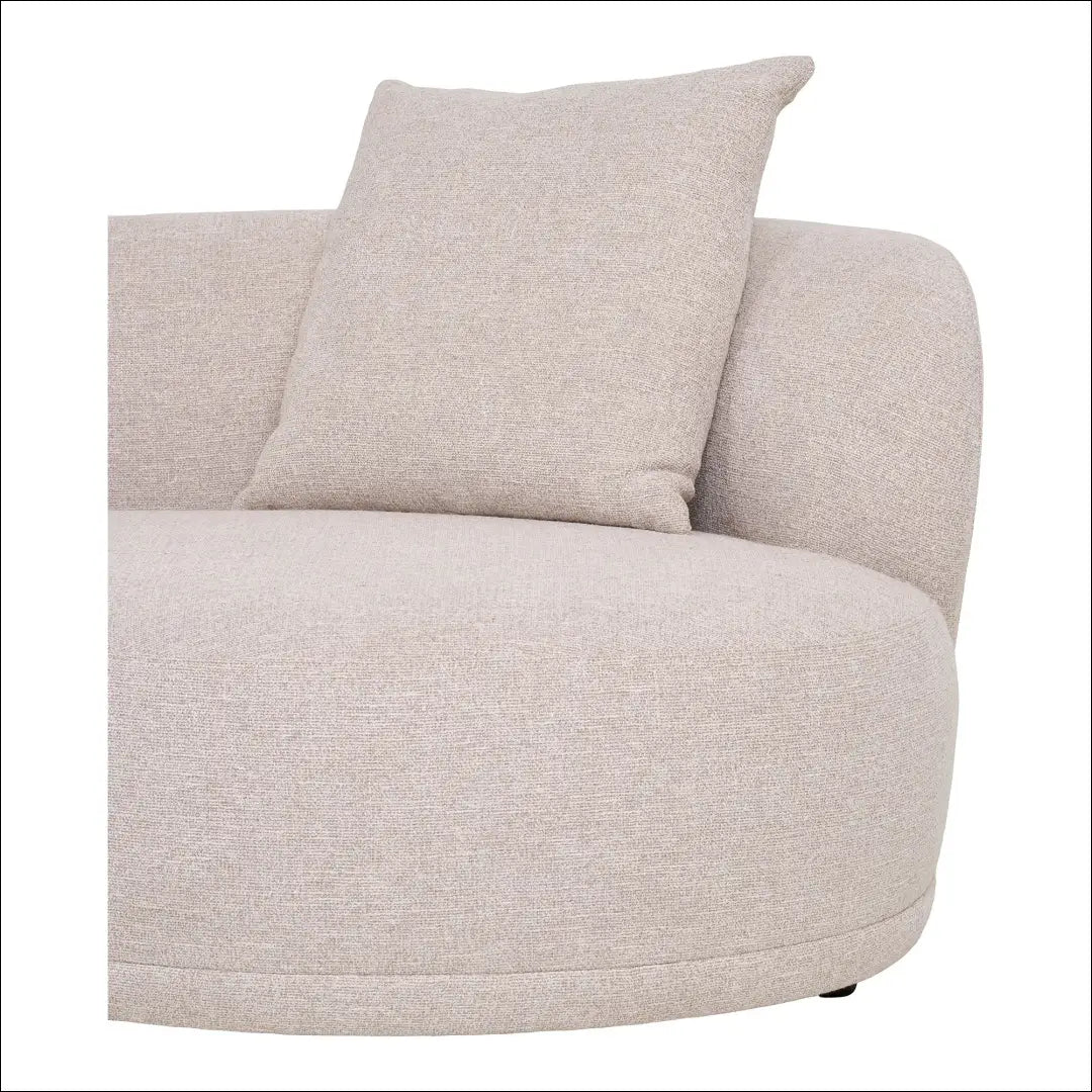 Sofa su dviem pagalvėlėmis kairėn natūralios spalvos RD153 - €2,306 Save 15% __label:Pristatymas 5-14 d.d., Lounge