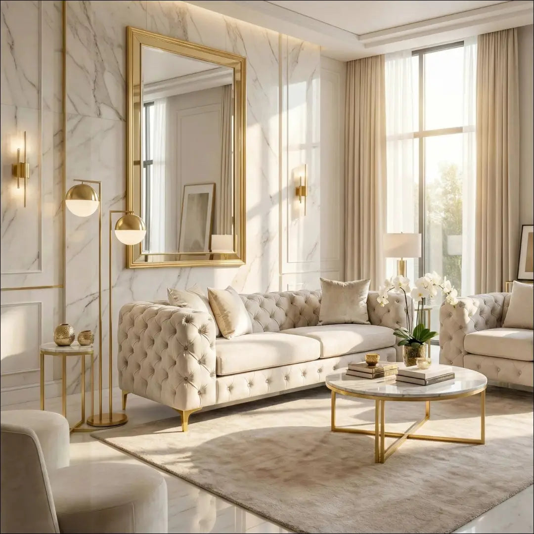 Sofa su veliūro audiniu kreminės spalvos TE1070 - €854 Save 15% __label:Pristatymas 5-14 d.d., elite, over-200,
