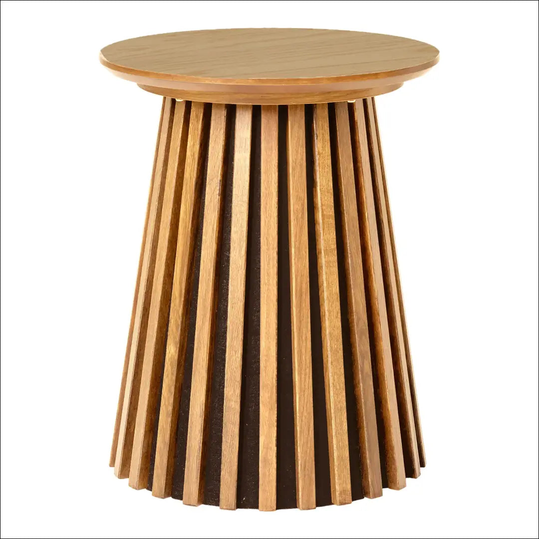 Šoninis staliukas ąžuolo fanera natūralus ø40x50 cm RD348 - €211 Save 15% nordic, over-200, Side tables, uzsakomi,
