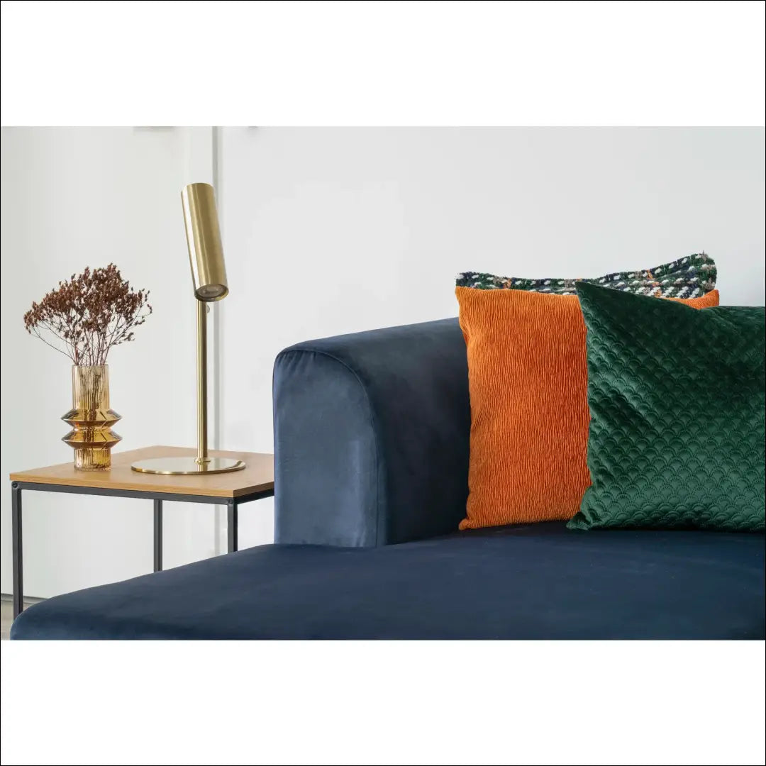 Šoninis staliukas ąžuolo imitacijos juodas rėmas 45x45x45 cm RD324 - €29 Save 15% 25-50, Natūrali, nordic, Side tables,