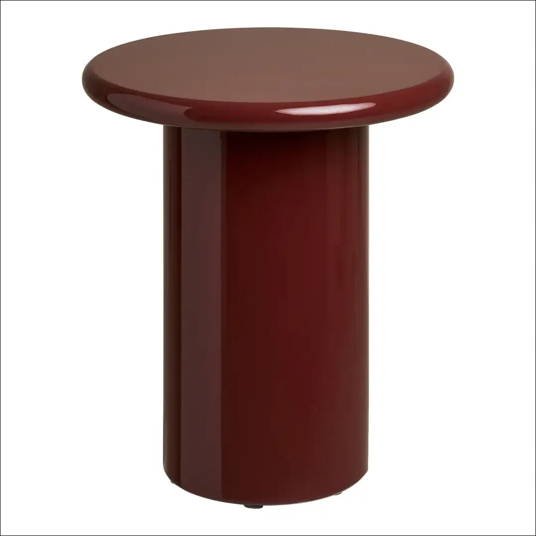 Šoninis staliukas bordo spalvos ø45x50 cm RD380 - €179 Save 15% 100-200, Bordeaux, nordic, Side tables, uzsakomi €100