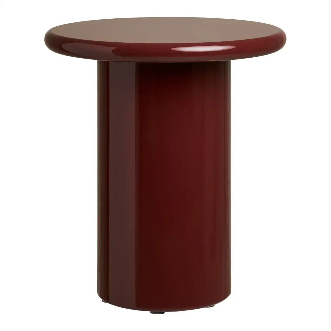 Šoninis staliukas bordo spalvos ø45x50 cm RD380 - €179 Save 15% 100-200, Bordeaux, nordic, Side tables, uzsakomi €100