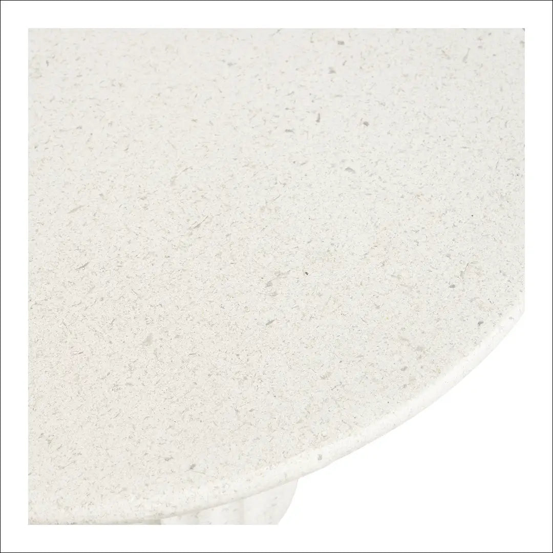 Šoninis staliukas fibrozinis baltas ø40x55 cm RD378 - €121 Save 15% 100-200, Balta, nordic, Side tables, uzsakomi €100