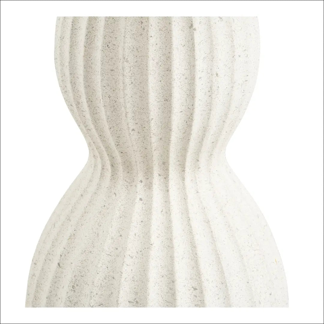 Šoninis staliukas fibrozinis baltas ø40x55 cm RD378 - €121 Save 15% 100-200, Balta, nordic, Side tables, uzsakomi €100