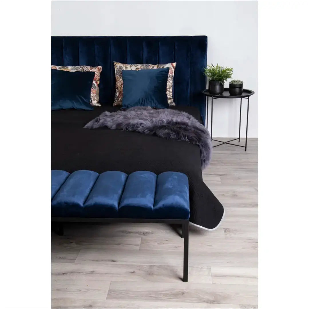 Šoninis staliukas iš plieno juodas ø47x50 cm RD321 - €27 Save 15% 25-50, Juoda, nordic, Side tables, uzsakomi €25