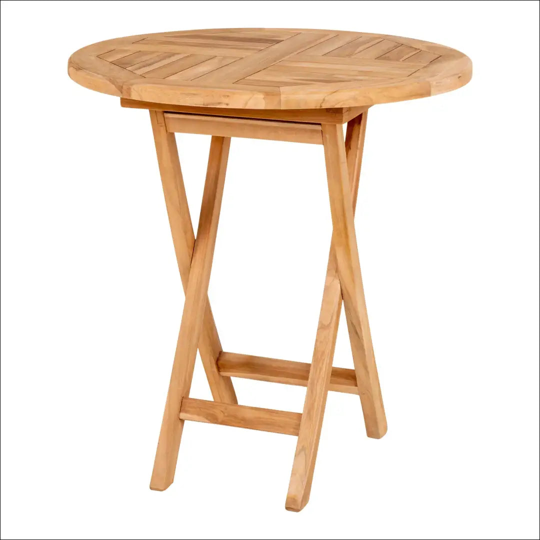 Šoninis staliukas iš tikmedžio natūralus ø70x75 cm RD1094 - €203 Save 15% Dining tables, Natūrali, nordic, over-200,