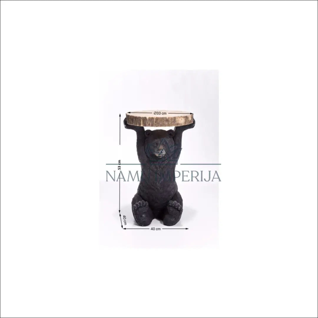 Šoninis staliukas ’Kare Design’ SI1858 - €85 Save 50% 50-100, __label:Pristatymas 1-2 d.d., color-ruda, geras,