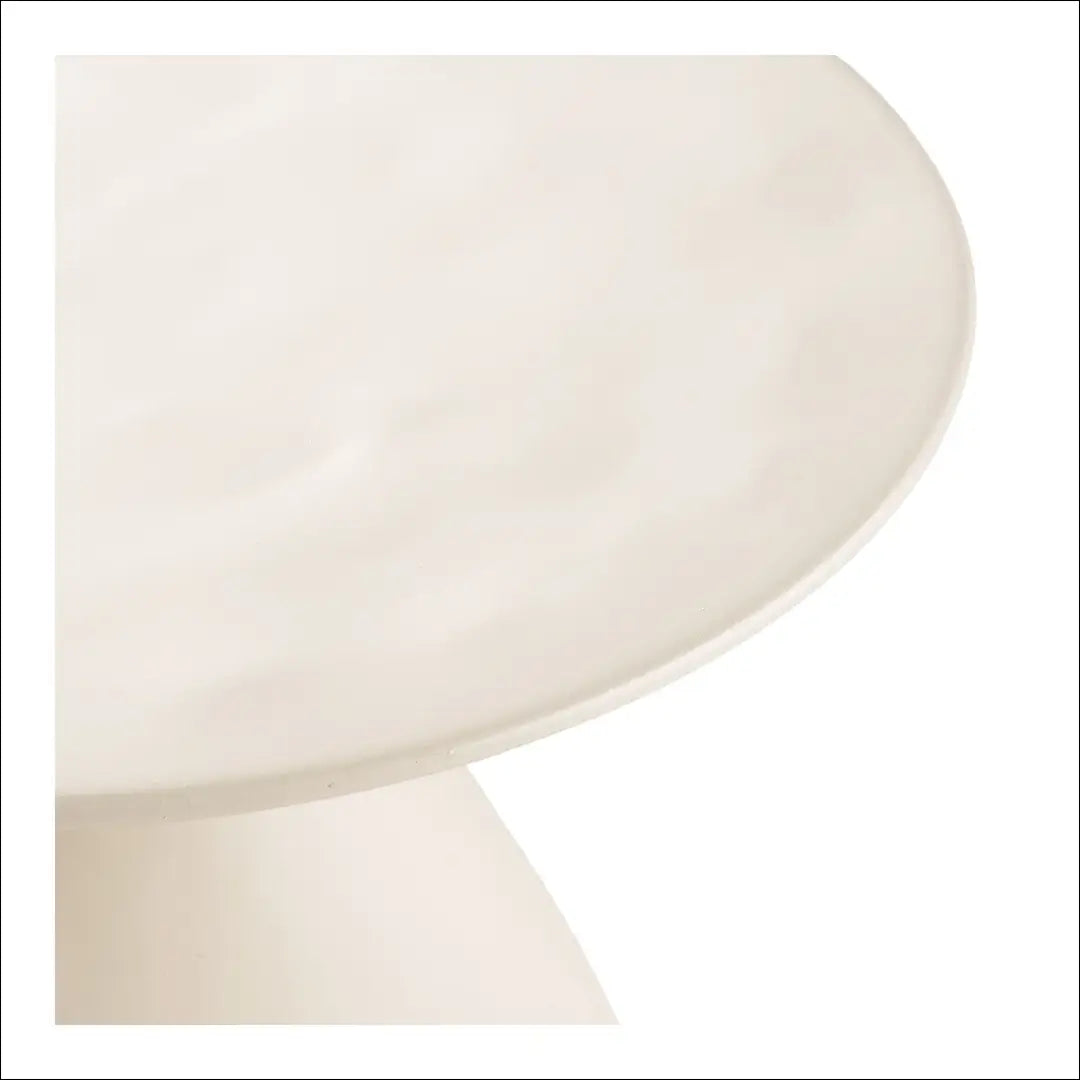 Šoninis staliukas metalas/emalis balkšvas ø36x50 cm RD388 - €138 Save 15% 100-200, Balkšva, nordic, Side tables,