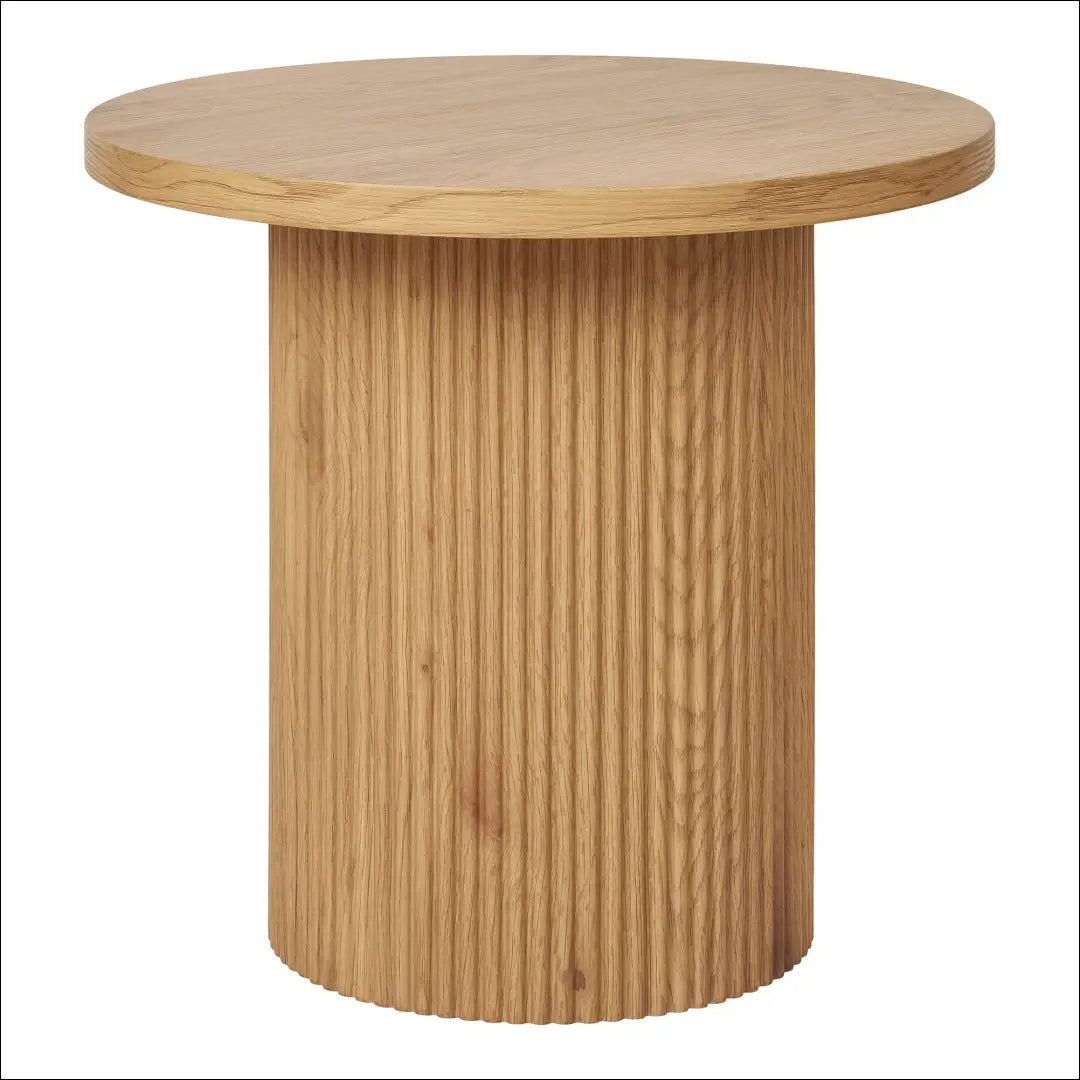 Šoninis staliukas natūralus ø48x45 cm RD358 - €162 Save 15% 100-200, Natūrali, nordic, Side tables, uzsakomi €100