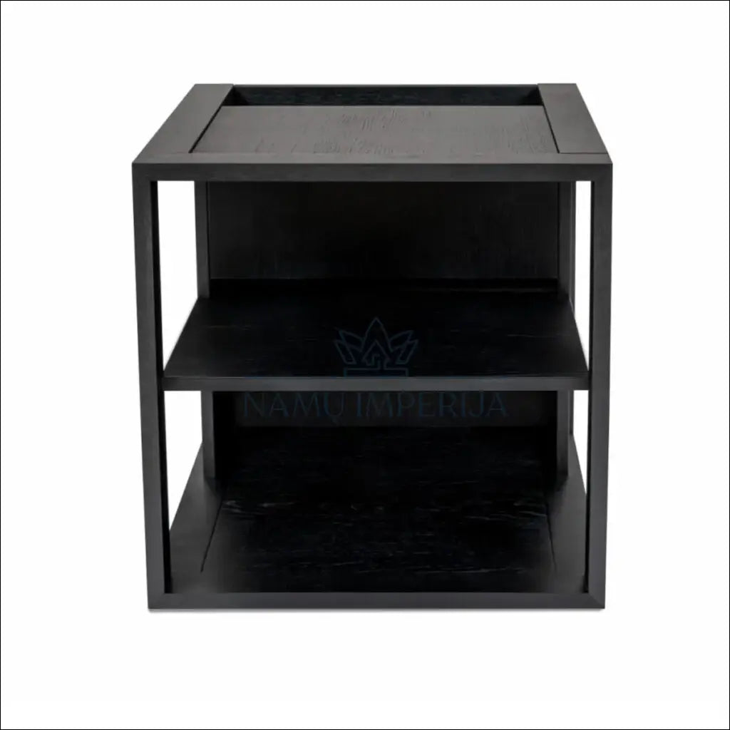 Šoninis staliukas SI1237 - €241 Save 50% color-juoda, material-mdf, material-medzio-masyvas, miegamojo,