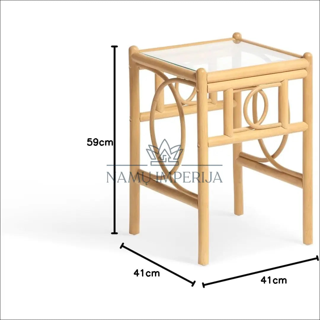 Šoninis staliukas SI1600 - €65 Save 55% 50-100, __label:Pristatymas 1-2 d.d., color-ruda, material-mediena,