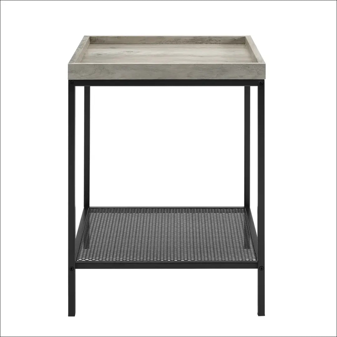 Šoninis staliukas SI1738 - €62 Save 55% 50-100, __label:Pristatymas 1-2 d.d., color-juoda, color-ruda, material-mediena