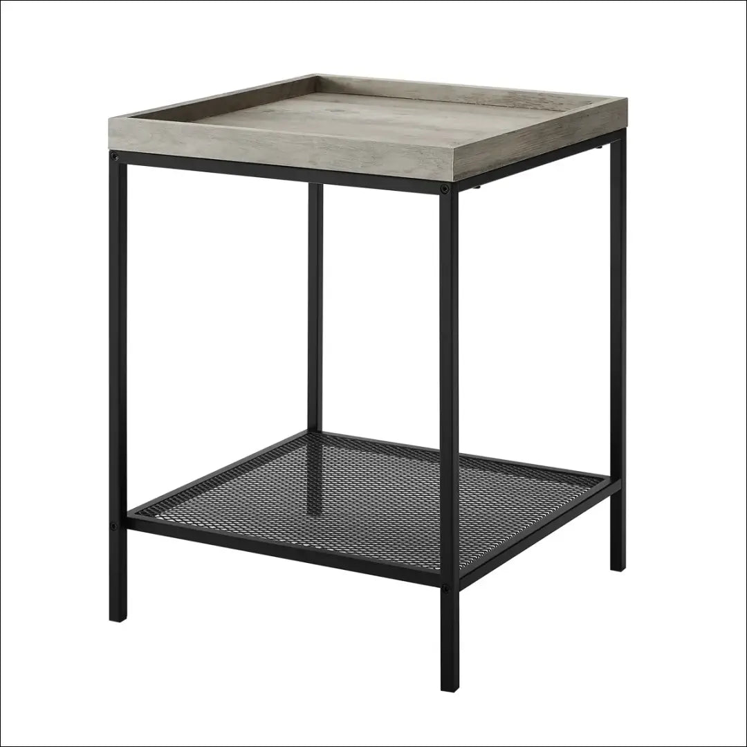 Šoninis staliukas SI1738 - €62 Save 55% 50-100, __label:Pristatymas 1-2 d.d., color-juoda, color-ruda, material-mediena