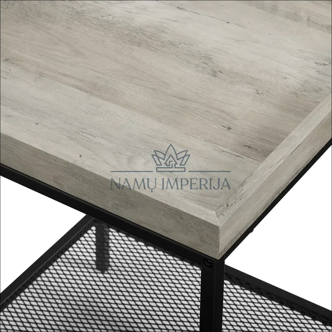 Šoninis staliukas SI1738 - €62 Save 55% 50-100, __label:Pristatymas 1-2 d.d., color-juoda, color-ruda, material-mediena