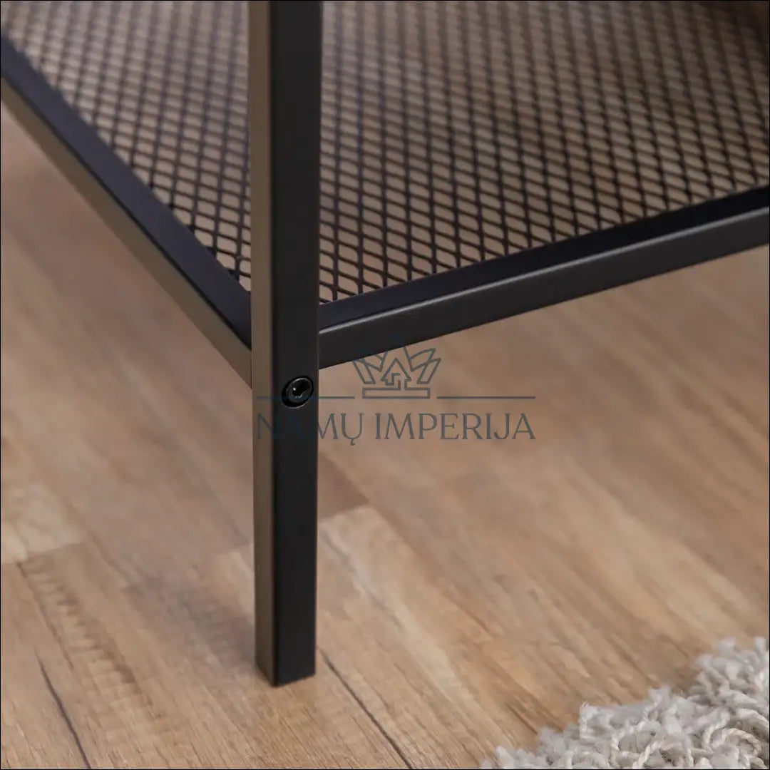 Šoninis staliukas SI1738 - €62 Save 55% 50-100, __label:Pristatymas 1-2 d.d., color-juoda, color-ruda, material-mediena