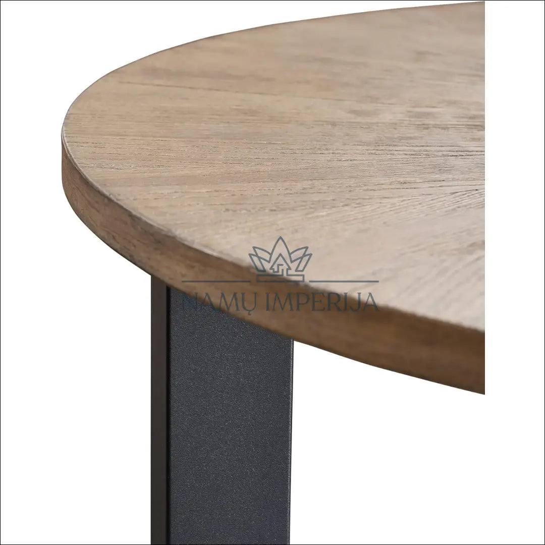 Šoninis staliukas SI1787 - €59 Save 50% 50-100, __label:Pristatymas 1-2 d.d., color-juoda, color-ruda, material-mediena
