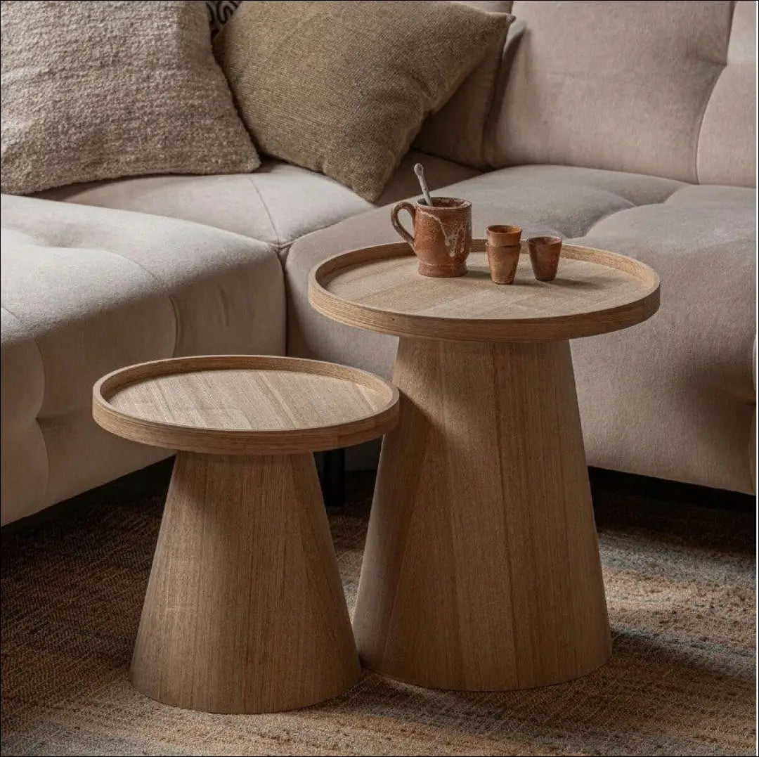 Šoninis staliukas SI1838 - €37 Save 50% 25-50, __label:Pristatymas 1-2 d.d., color-ruda, material-mdf, Push