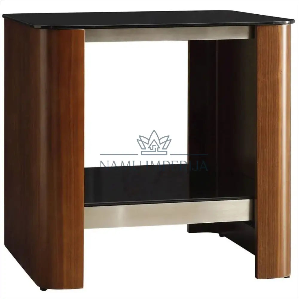 Šoninis staliukas SI1853 - €107 Save 50% 100-200, __label:Pristatymas 1-2 d.d., color-juoda, color-ruda,