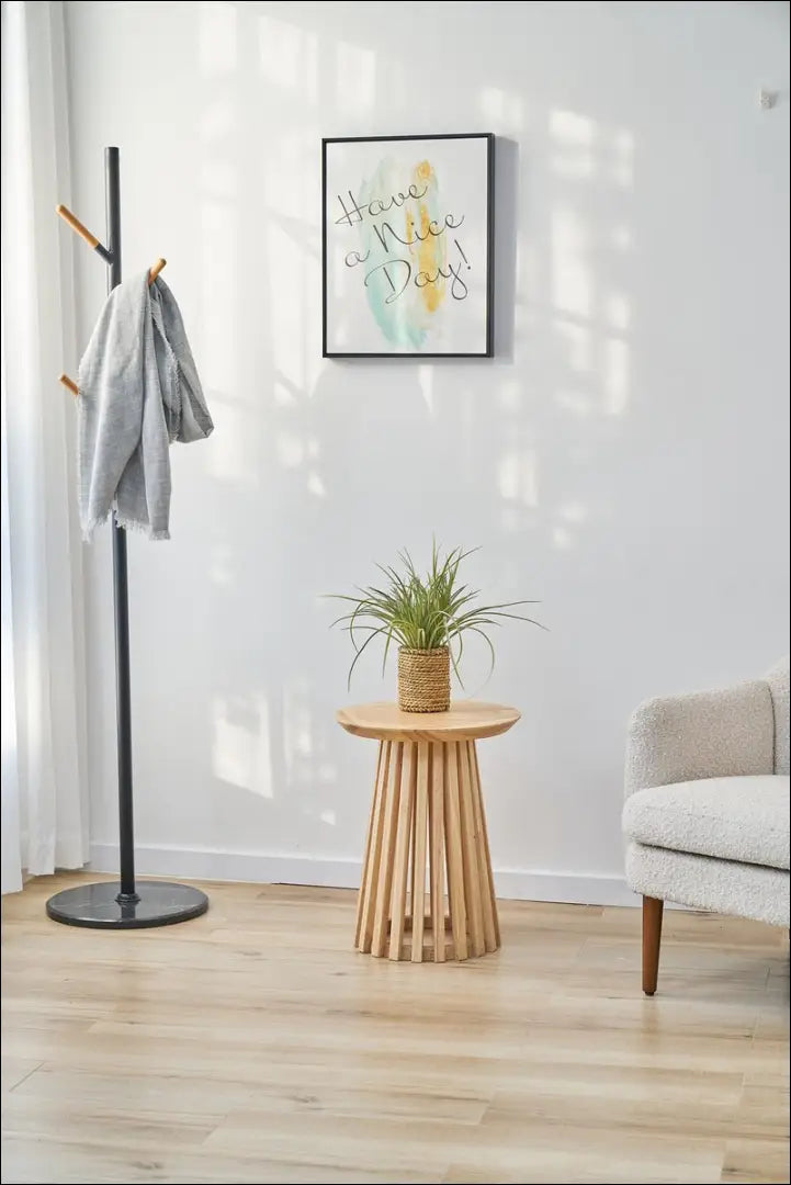 Šoninis staliukas SI1857 - €103 Save 50% 100-200, __label:Pristatymas 1-2 d.d., color-ruda, material-mediena, miegamojo