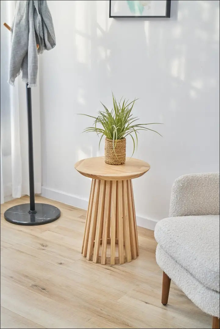 Šoninis staliukas SI1857 - €103 Save 50% 100-200, __label:Pristatymas 1-2 d.d., color-ruda, material-mediena, miegamojo