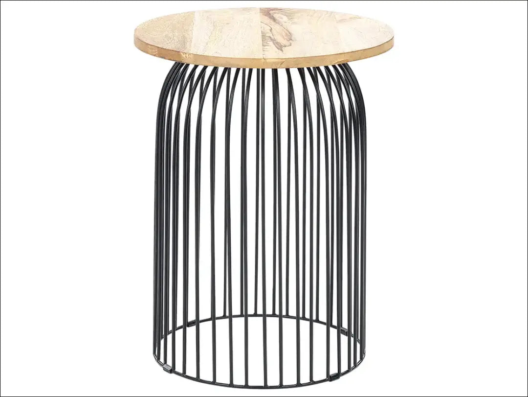 Šoninis staliukas SI1880 - €75 Save 50% 50-100, __label:Pristatymas 1-2 d.d., color-juoda, color-ruda,