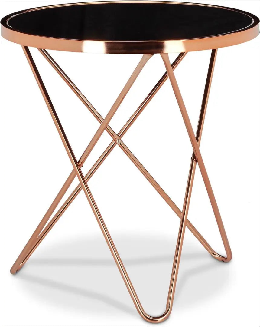 Šoninis staliukas SI1917 - €68 Save 50% 50-100, __label:Pristatymas 1-2 d.d., color-auksine, color-juoda,