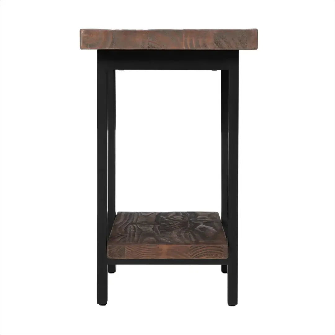 Šoninis staliukas SI1930 - €88 Save 50% 50-100, __label:Pristatymas 1-2 d.d., color-juoda, color-ruda,