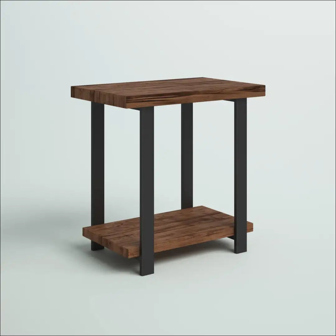 Šoninis staliukas SI1930 - €88 Save 50% 50-100, __label:Pristatymas 1-2 d.d., color-juoda, color-ruda,