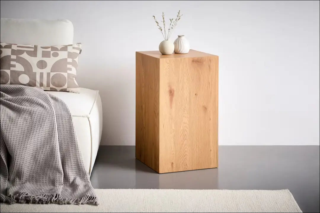 Šoninis staliukas SI2128 - €25 Save 75% 25-50, __label:Pristatymas 1-2 d.d., color-ruda, material-mediena, pazeistas