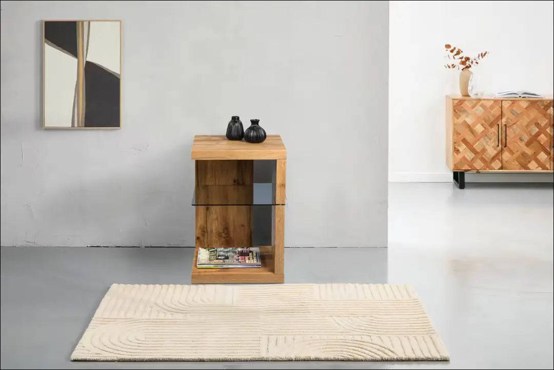 Šoninis staliukas SI2129 - €65 Save 50% 50-100, __label:Pristatymas 1-2 d.d., color-ruda, material-mdf,