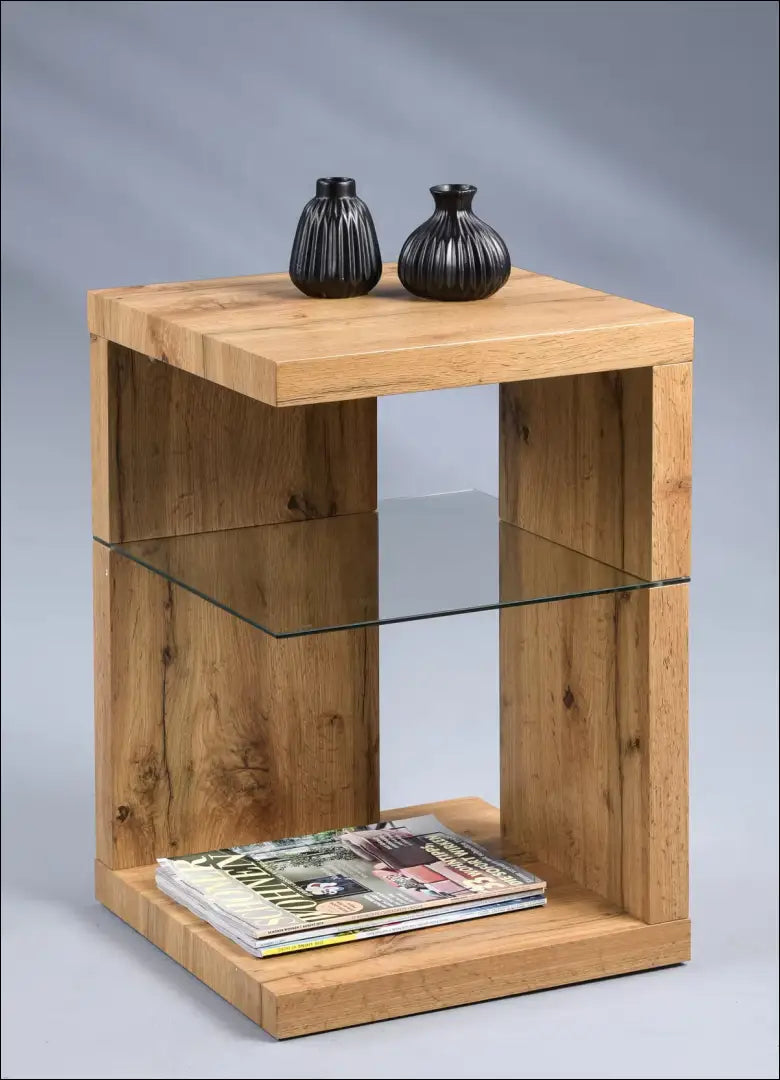 Šoninis staliukas SI2129 - €65 Save 50% 50-100, __label:Pristatymas 1-2 d.d., color-ruda, material-mdf,