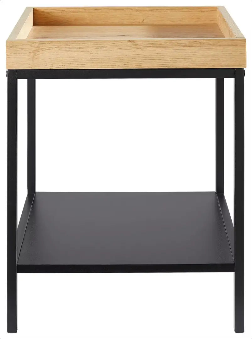 Šoninis staliukas SI2134 - €52 Save 50% 50-100, __label:Pristatymas 1-2 d.d., color-juoda, color-ruda, material-mdf €50