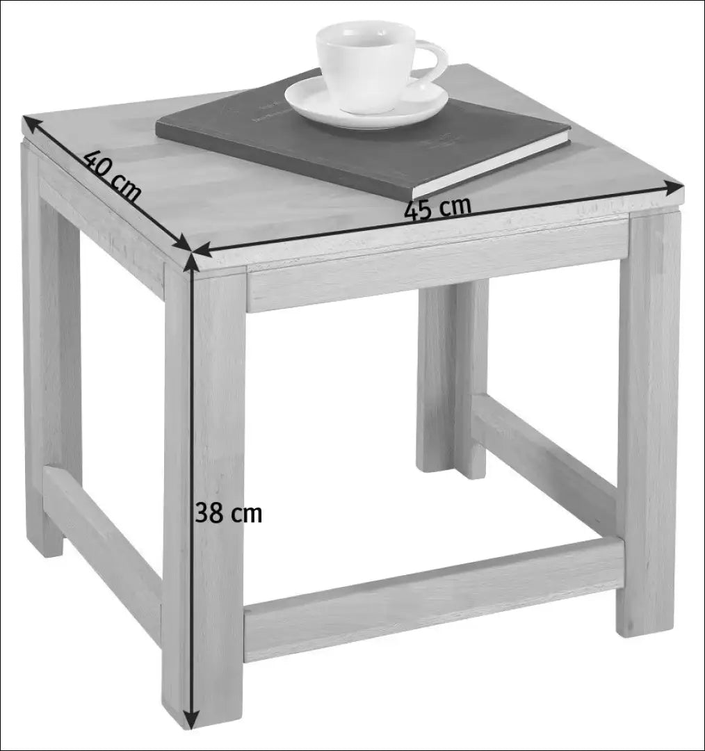 Šoninis staliukas SI2138 - €67 Save 50% 50-100, __label:Pristatymas 1-2 d.d., color-ruda, material-medzio-masyvas,