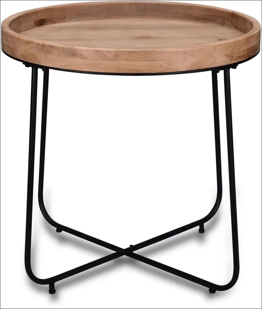 Šoninis staliukas SI2344 - €90 Save 50% 50-100, __label:Pristatymas 1-2 d.d., color-juoda, color-ruda,