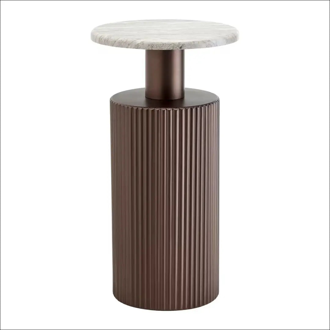Šoninis staliukas SI2418 - €49 Save 50% 25-50, __label:Pristatymas 1-2 d.d., color-ruda, color-smelio, material-mdf MDF