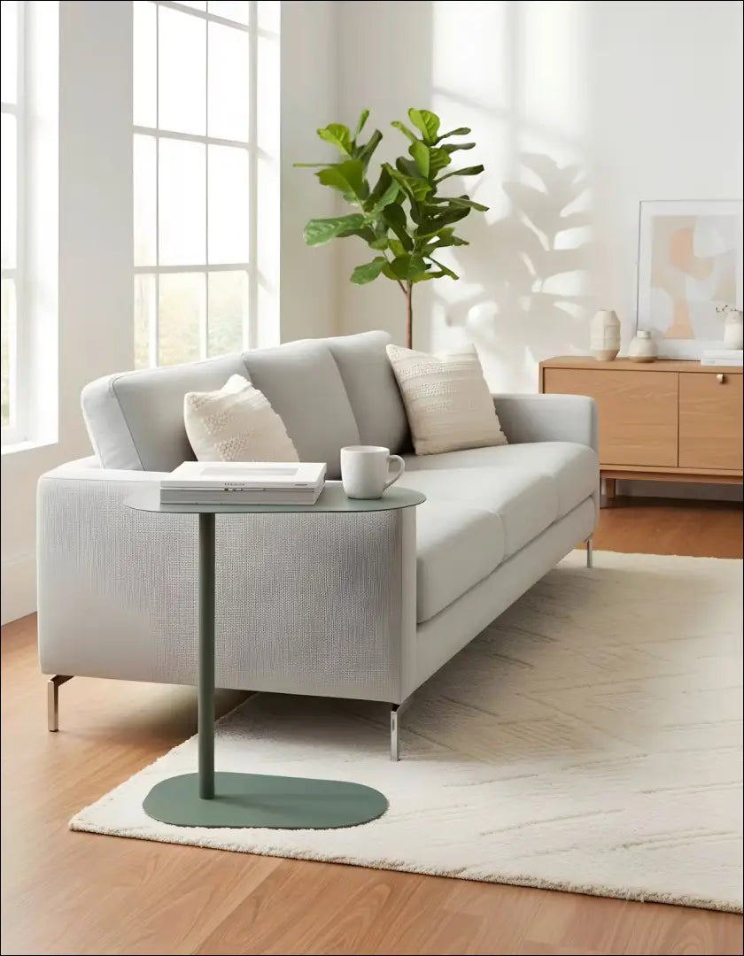 Šoninis staliukas SI2461 - €44 Save 50% 25-50, __label:Pristatymas 1-2 d.d., color-zalia, material-metalas,