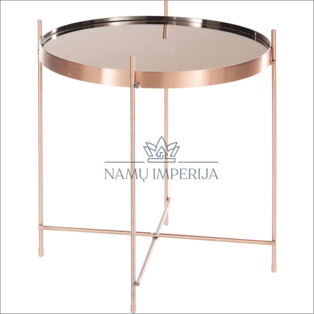 Šoninis staliukas SI765 - €45 Save 55% 25-50, __label:Pristatymas 1-2 d.d., color-auksine, material-metalas,
