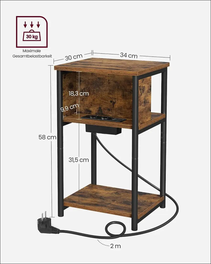 Šoninis staliukas SM496 - €75 Save 40% 50-100, __label:Pristatymas 5-14 d.d., naktiniai-staleliai, notouch30, song