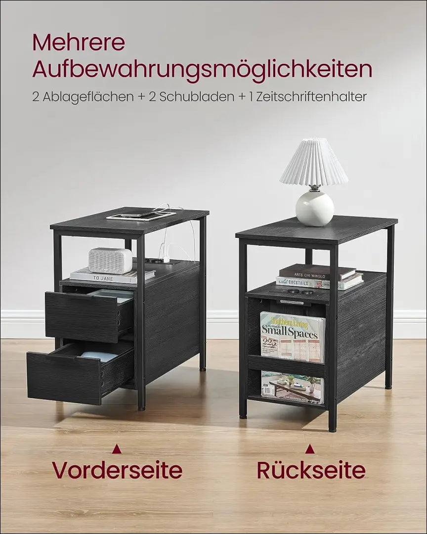 Šoninis staliukas SM501 - €114 Save 40% 100-200, __label:Pristatymas 5-14 d.d., miegamojo, notouch30, song 60x35x60cm
