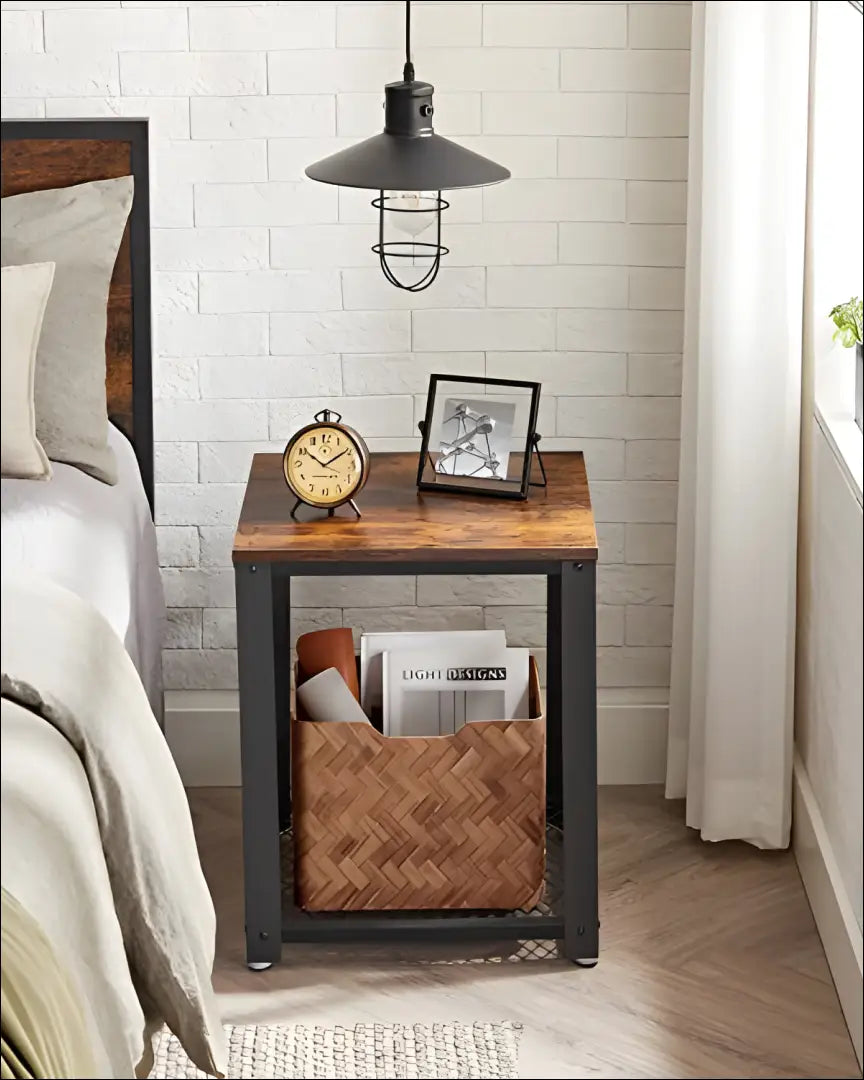 Šoninis staliukas SM527 - €70 Save 40% 50-100, __label:Pristatymas 5-14 d.d., miegamojo, notouch30, song 45x45x55cm