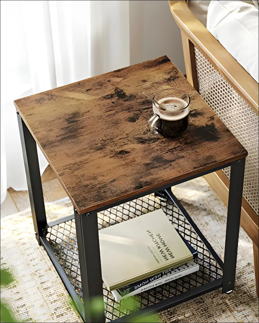 Šoninis staliukas SM527 - €70 Save 40% 50-100, __label:Pristatymas 5-14 d.d., miegamojo, notouch30, song 45x45x55cm