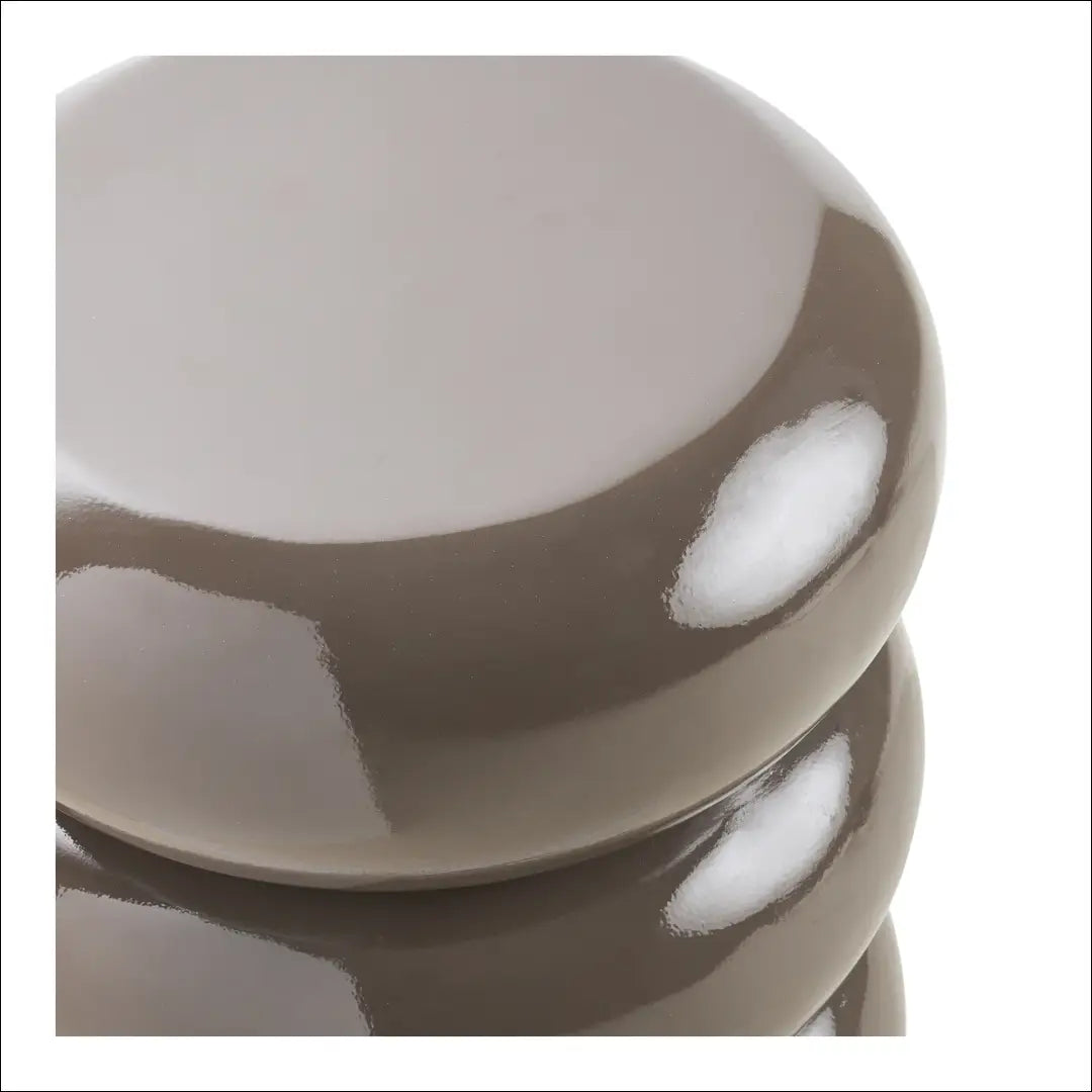 Šoninis staliukas stiklo pluošto rudas ø35,5x44 cm RD384 - €97 Save 15% 50-100, nordic, Ruda, Side tables, uzsakomi €50