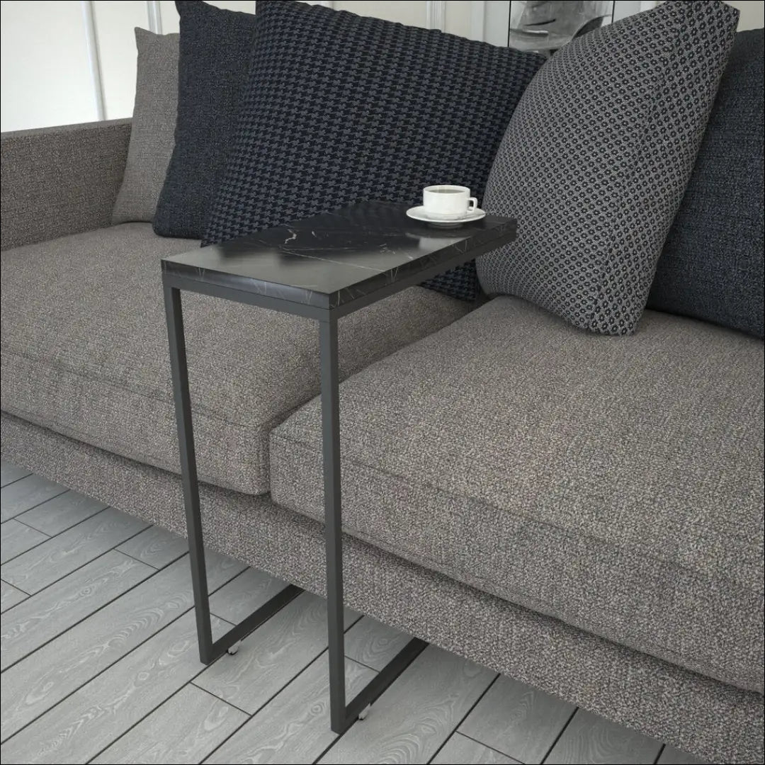 Šoninis staliukas su ratukais SI1984 - €68 Save 50% 50-100, __label:Pristatymas 1-2 d.d., color-juoda,